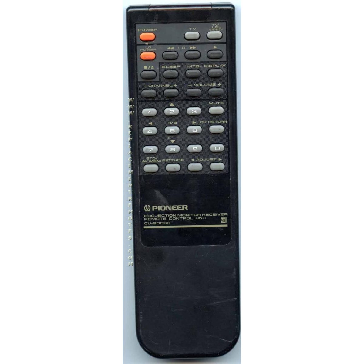 Pioneer CUSD060 Audio Remote Control