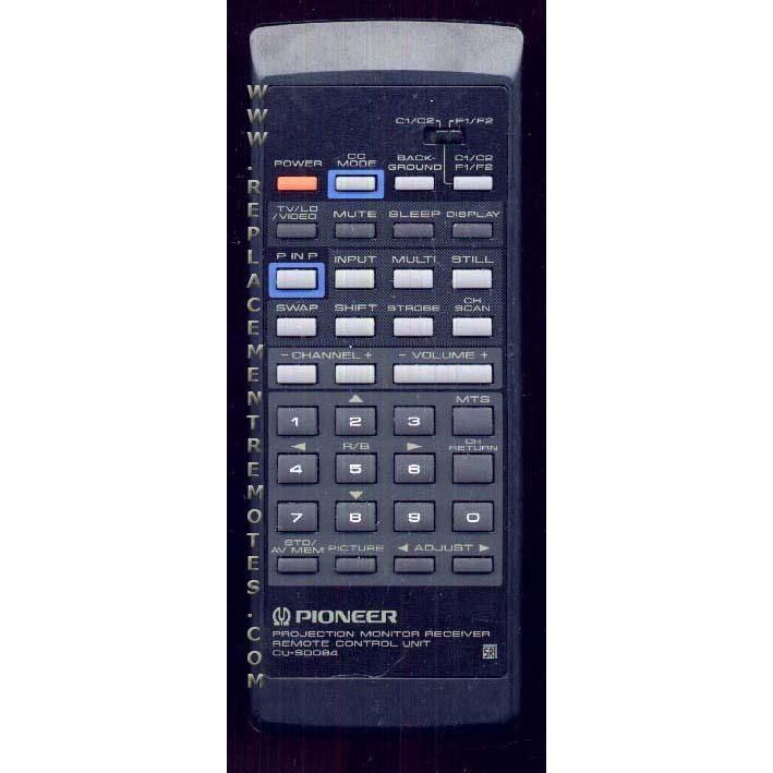 Pioneer CUSD084 Audio Remote Control