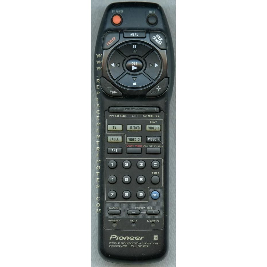 Pioneer CUSD107 Receiver Remote Control