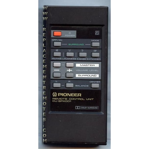 Pioneer CUSPX001 Audio Remote Control