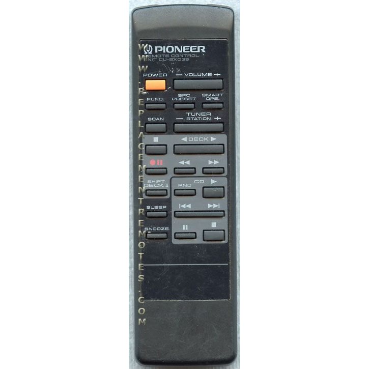 Pioneer CUSX039 Audio Remote Control