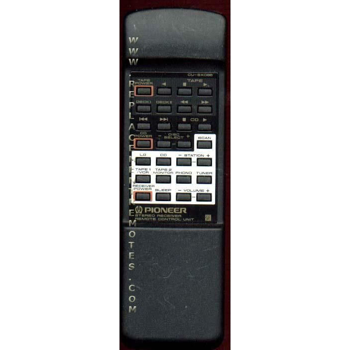 Pioneer CUSX086 Audio Remote Control