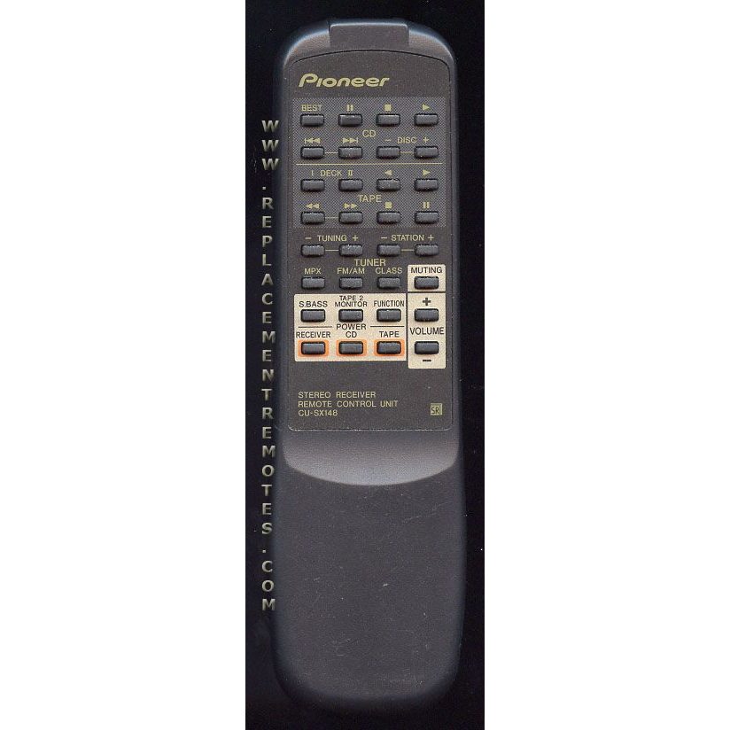 Pioneer CUSX148 Audio Remote Control