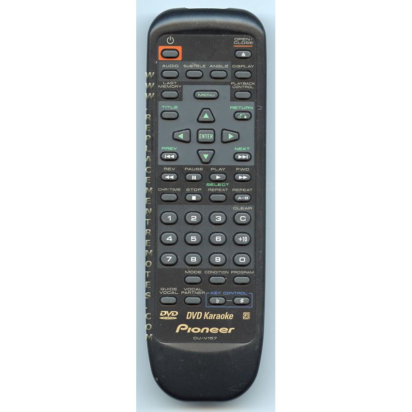 Pioneer CUV157 DVD Remote Control