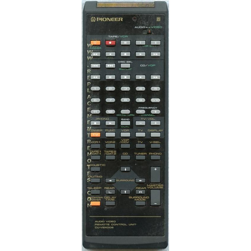 Pioneer CUVSX005 Receiver Remote Control