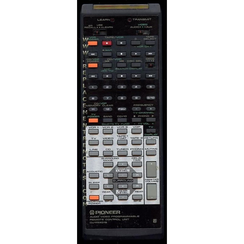 Pioneer CUVSX015 Receiver Remote Control