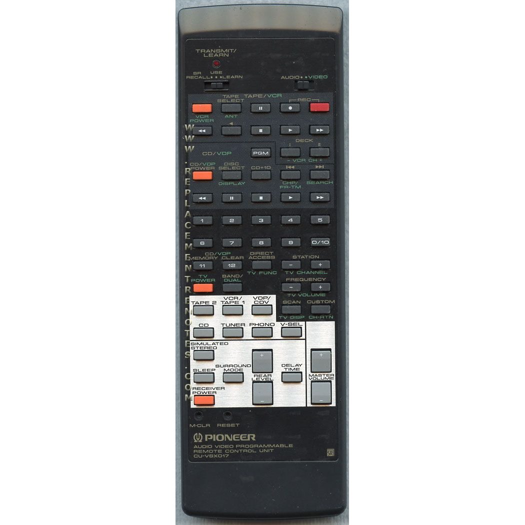 Pioneer CUVSX017 Audio Remote Control