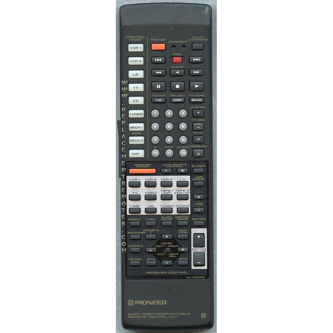 Pioneer CUVSX023 Receiver Remote Control