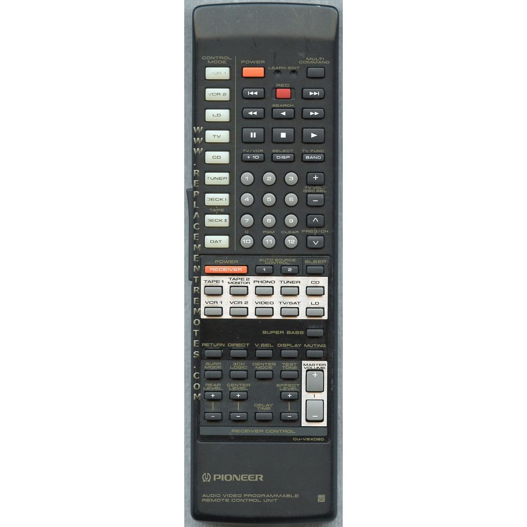 Pioneer CUVSX080 Receiver Remote Control