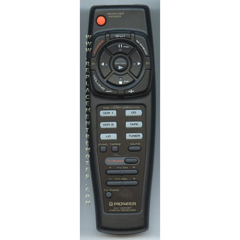 Pioneer CUVSX097 Receiver Remote Control