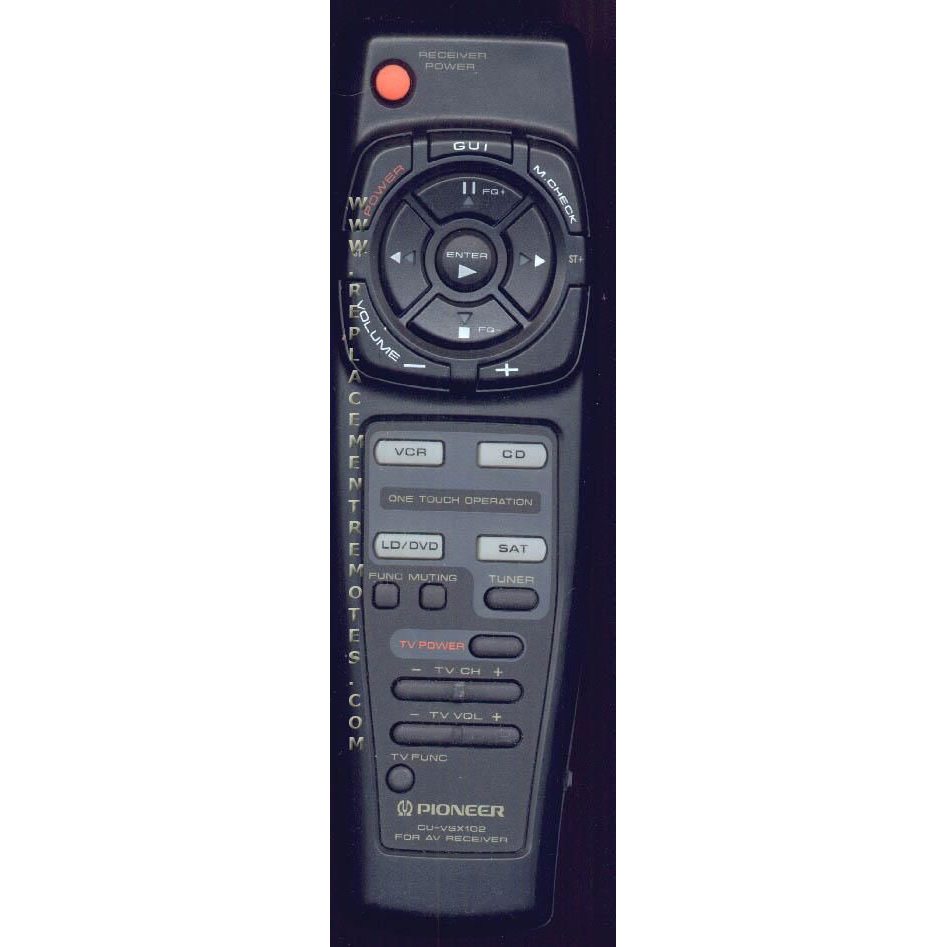 Pioneer CUVSX102 Audio Remote Control