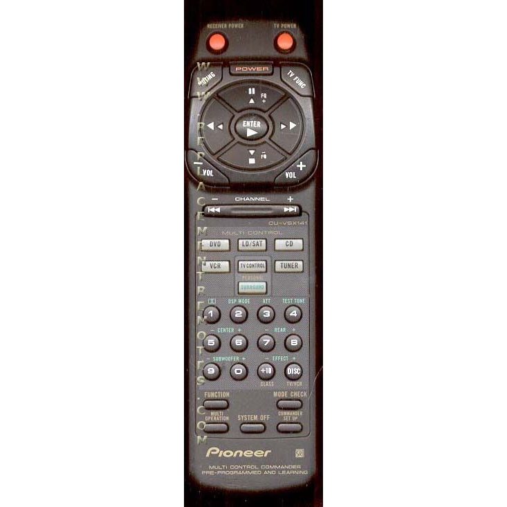 Pioneer CUVSX141 Audio Remote Control