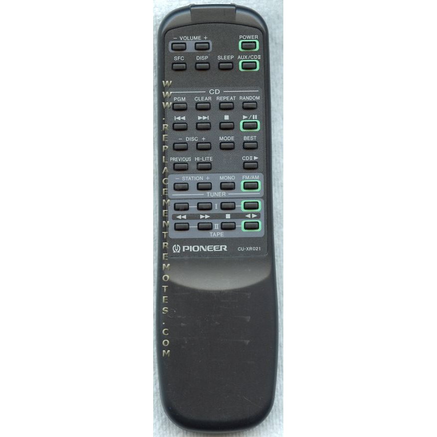 Pioneer CUXR021 Audio Remote Control