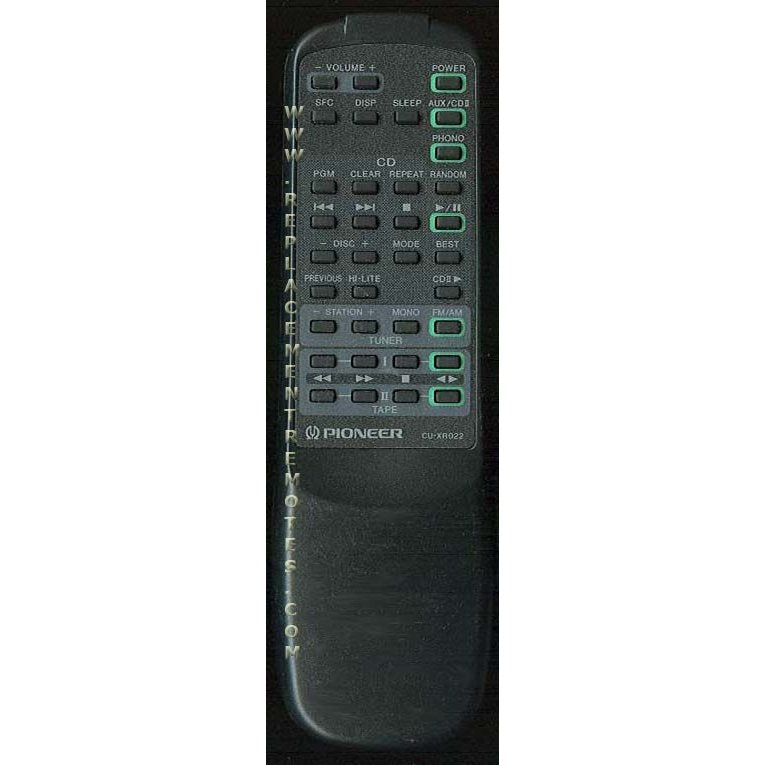 Pioneer CUXR022 Audio Remote Control