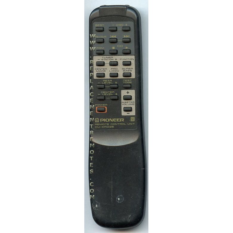 Pioneer CUXR035 Audio Remote Control