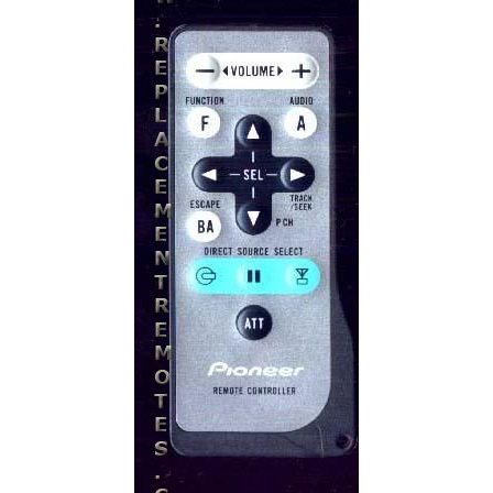 Pioneer CXB1225 Car Audio Remote Control