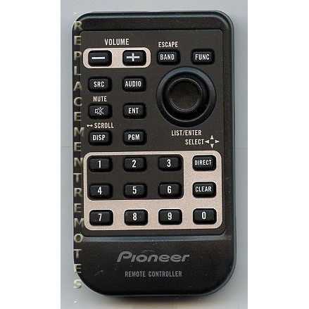 Pioneer CXC9113 Audio Remote Control