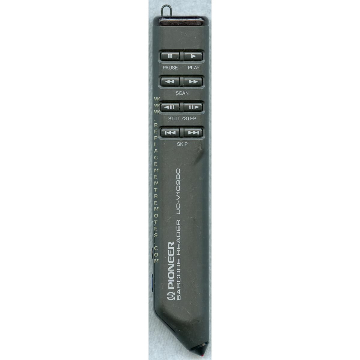 Pioneer UCV109BC Barcode Reader VCR Remote Control