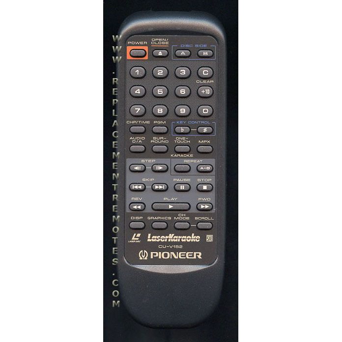 Pioneer VXX2453 Audio Remote Control