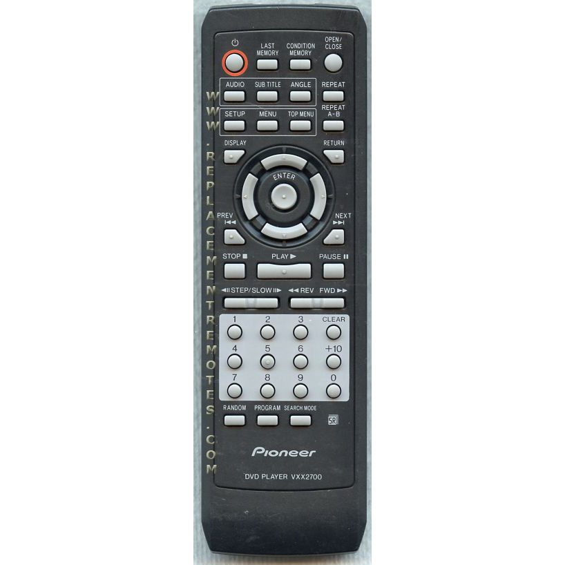 Pioneer VXX2700 DVD Remote Control