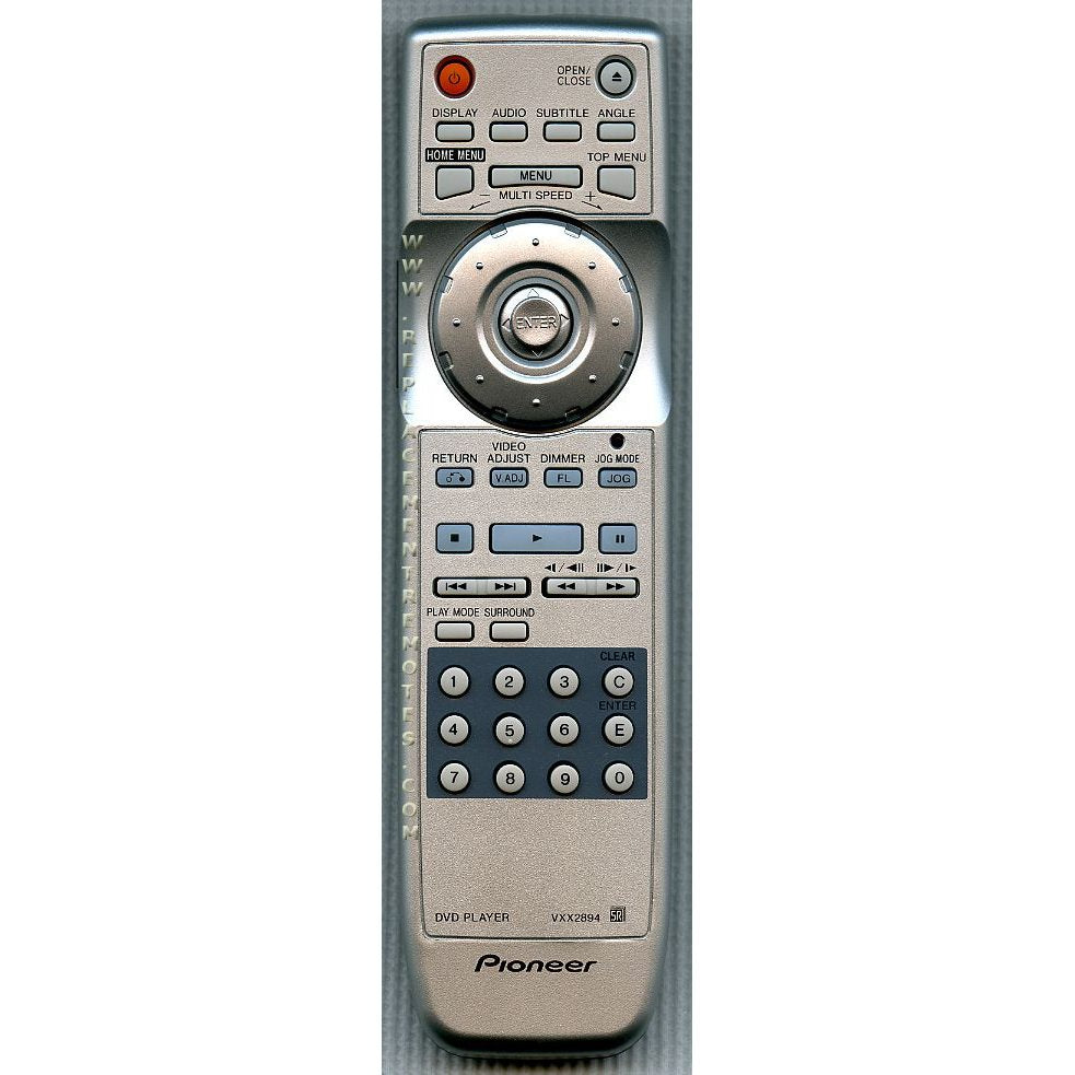 Pioneer VXX2894 Receiver Remote Control