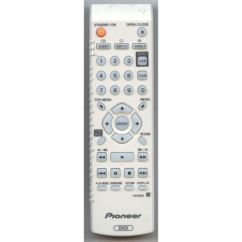 Pioneer VXX3218 DVD Remote Control