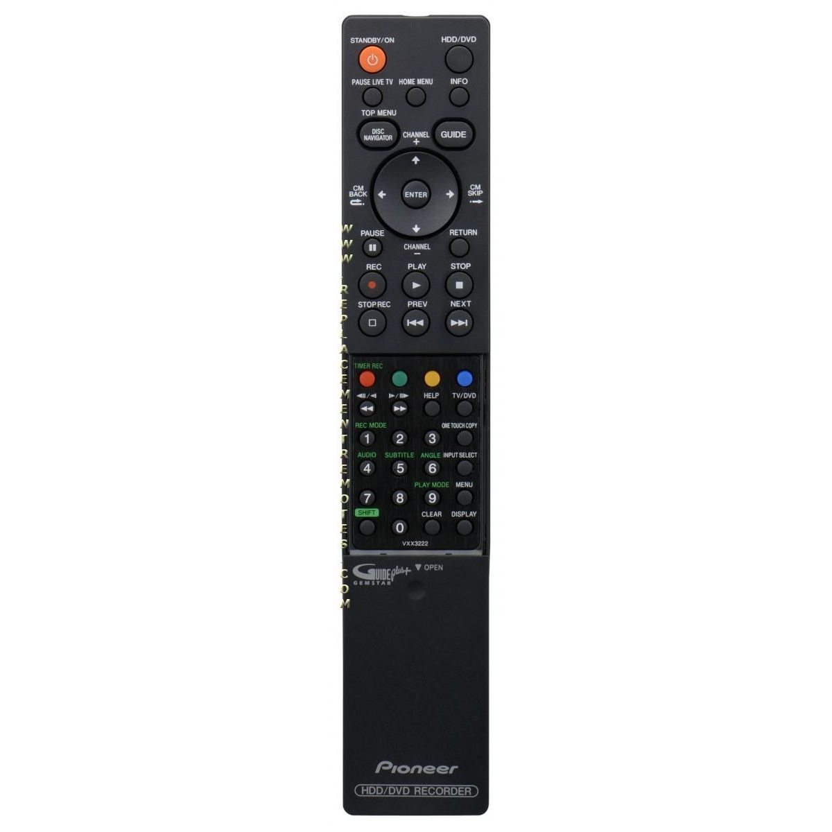 Pioneer VXX3222 DVDR Remote Control