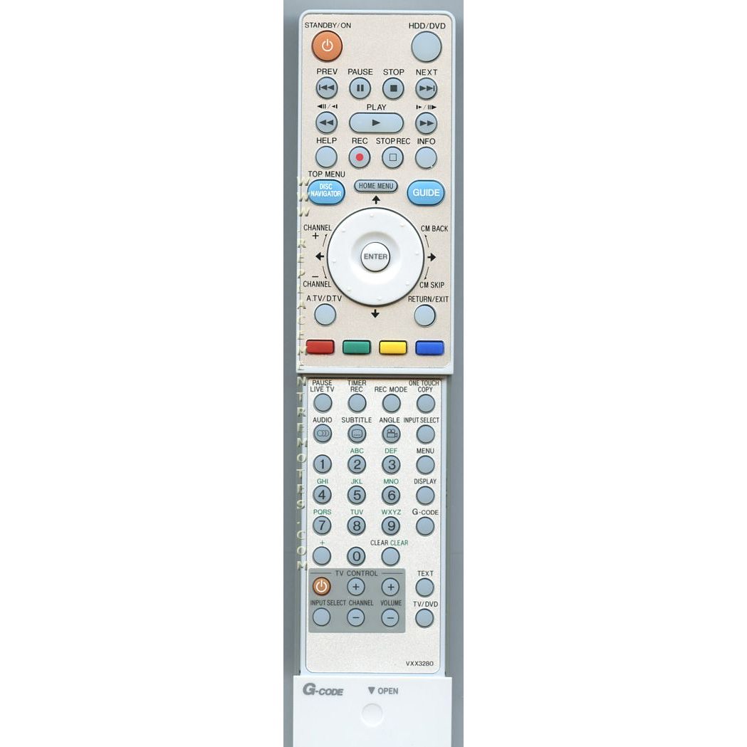 Pioneer VXX3280 DVDR Remote Control