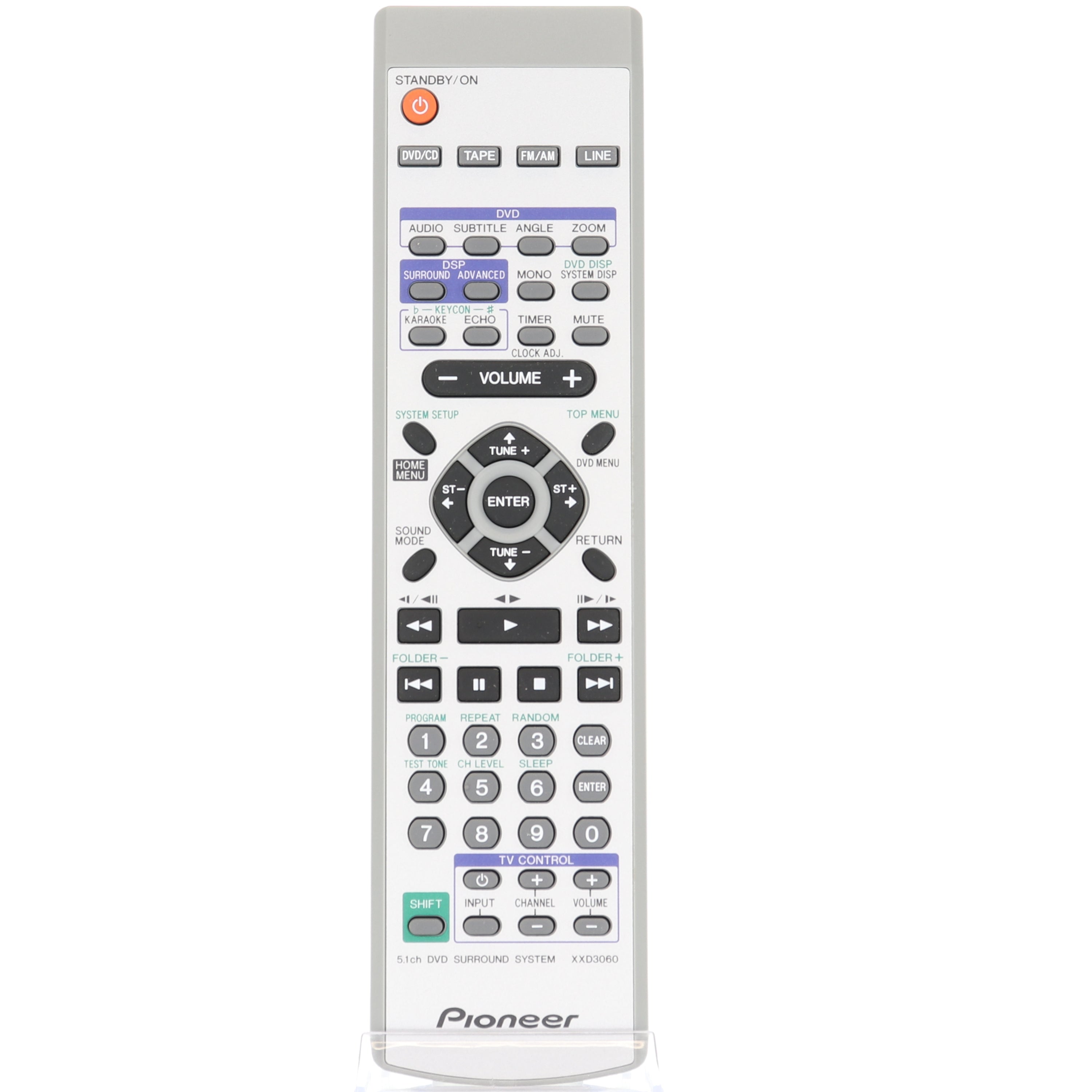 Pioneer XXD3060 Receiver Remote Control