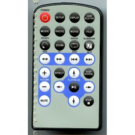 Polaroid 30110006GV DVD Remote Control