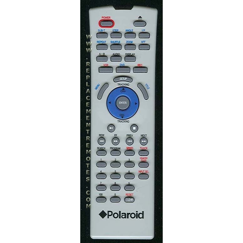 Polaroid DVC2010REM DVD/VCR Remote Control