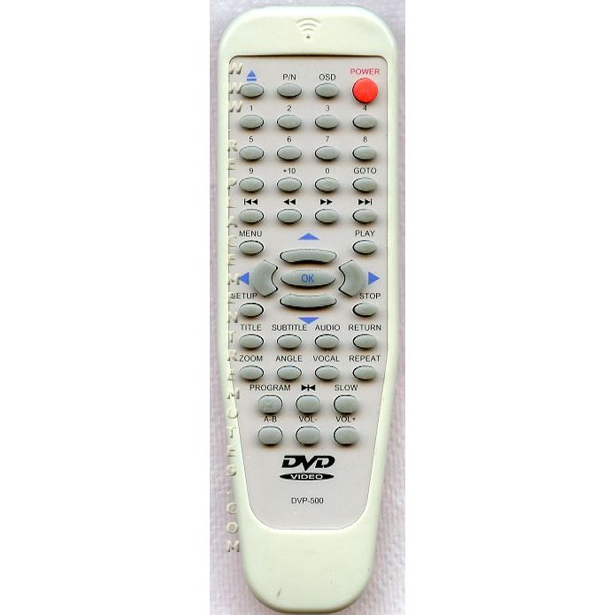 Polaroid DVP500 DVD Remote Control