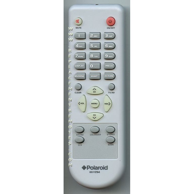 Polaroid KKY294 TV Remote Control