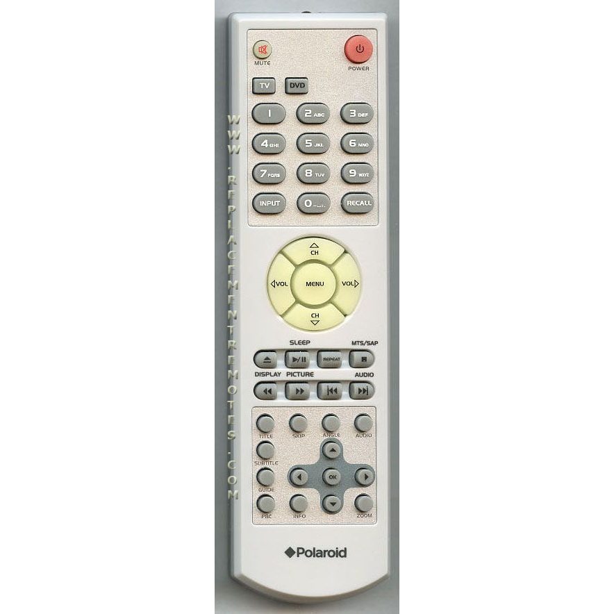 Polaroid POL001 TV/DVD Remote Control