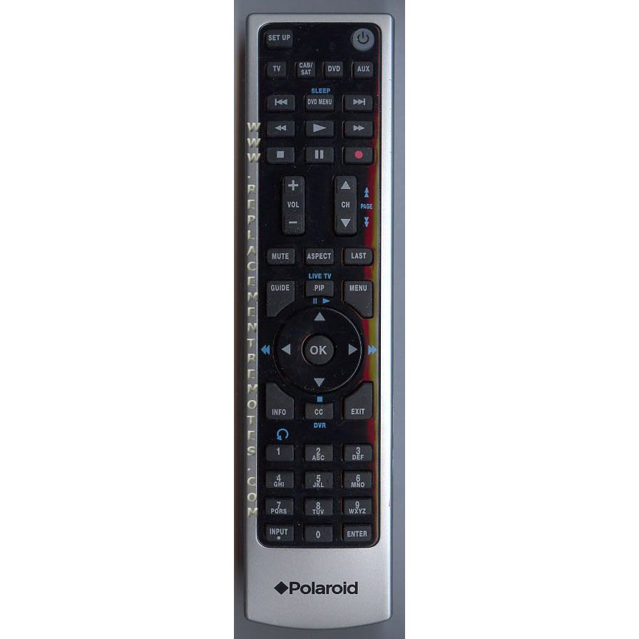 Polaroid RC201 TV/DVD Remote Control