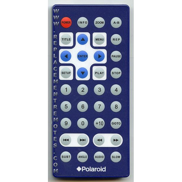 Polaroid RC50V DVD Remote Control