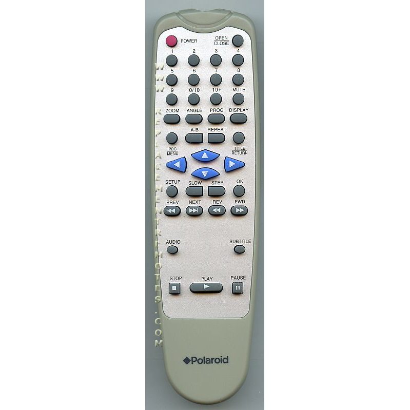 Polaroid WIR239001FG01 DVD Remote Control