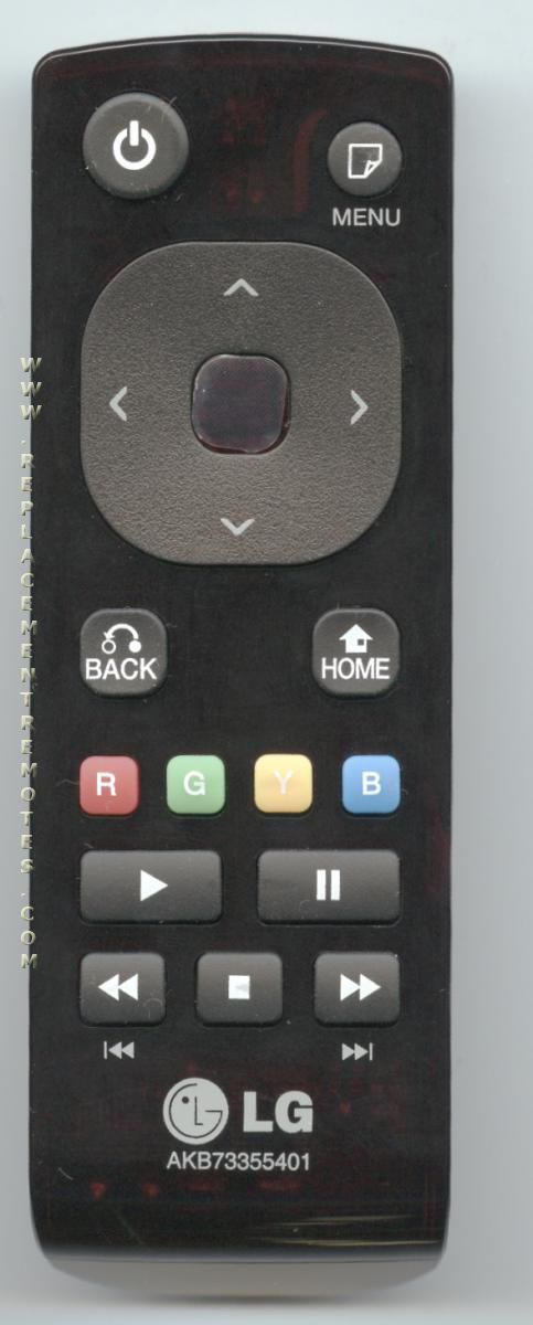 LG AKB73355401 Streaming Remote Control