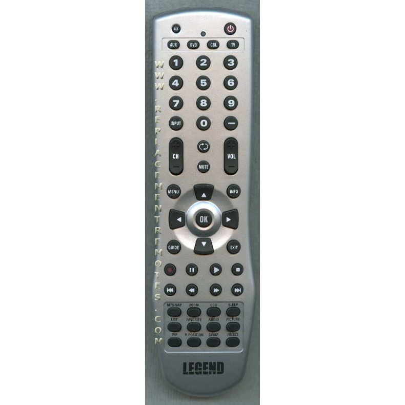 Prima 301D42FB606M TV Remote Control