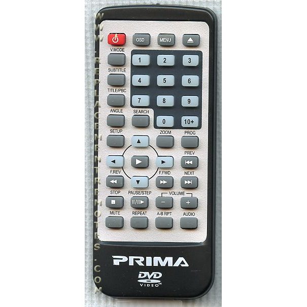 Prima 301PV5702P DVD Remote Control