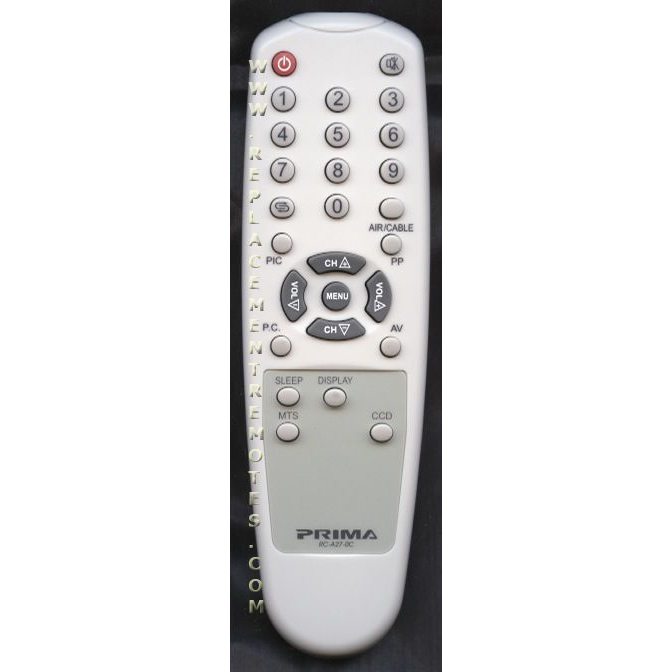 Prima RCA270C TV Remote Control