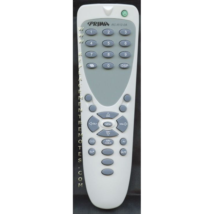 Prima RCR120A TV Remote Control