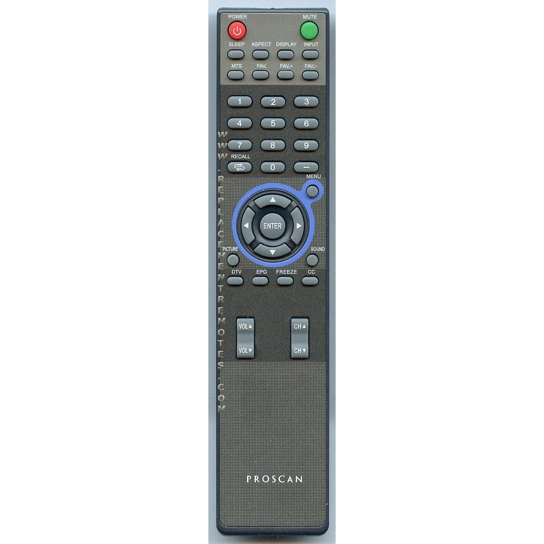 Proscan E20KQ00 TV Remote Control