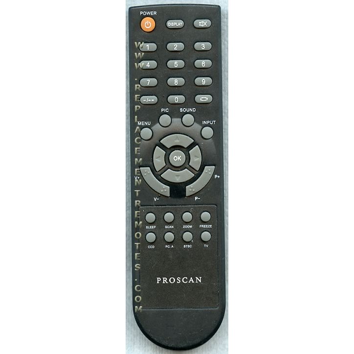 Proscan HOF07I655GPD5 TV Remote Control