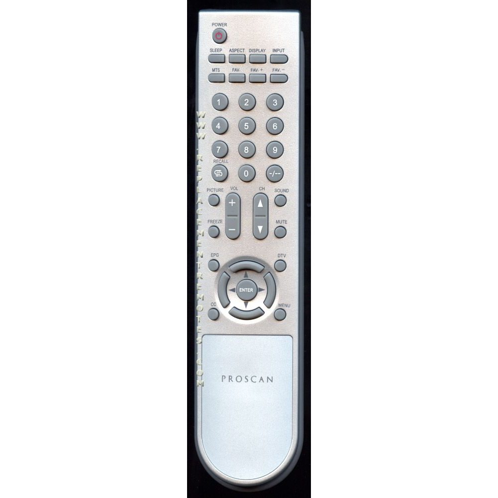 Proscan HOF08F494GPD6 TV Remote Control