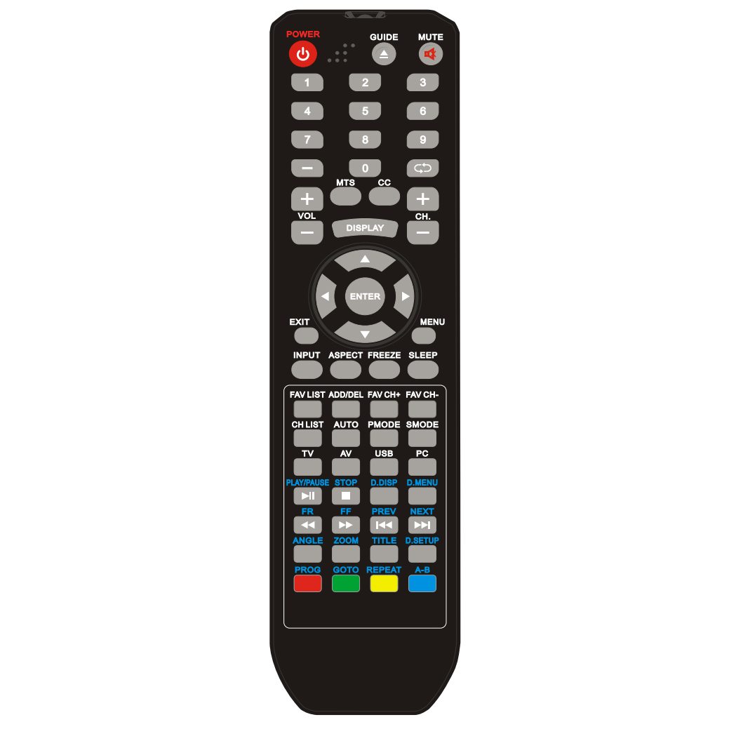 Proscan PLEDV2452A TV Remote Control