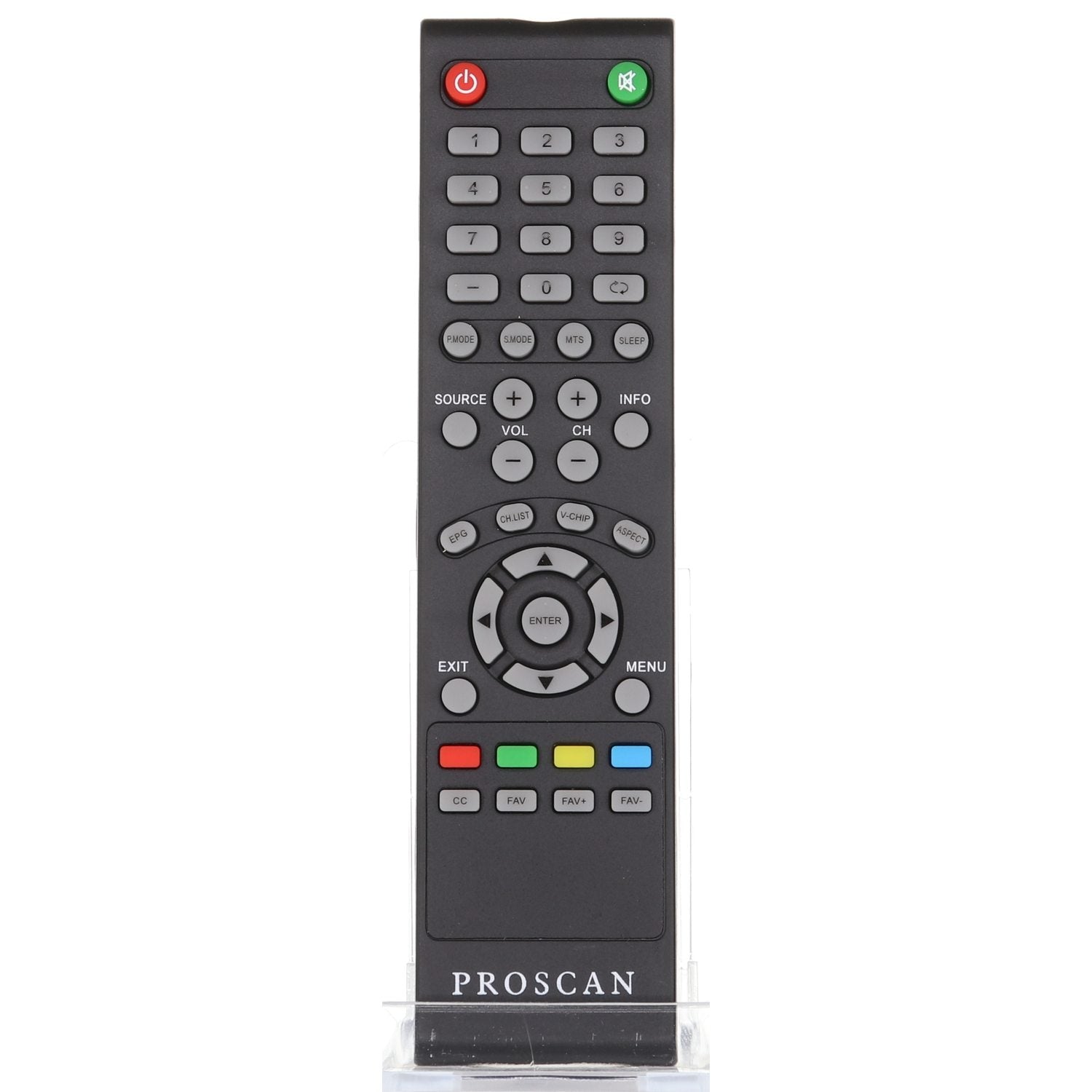 Proscan PROSCANPL1.0 TV Remote Control