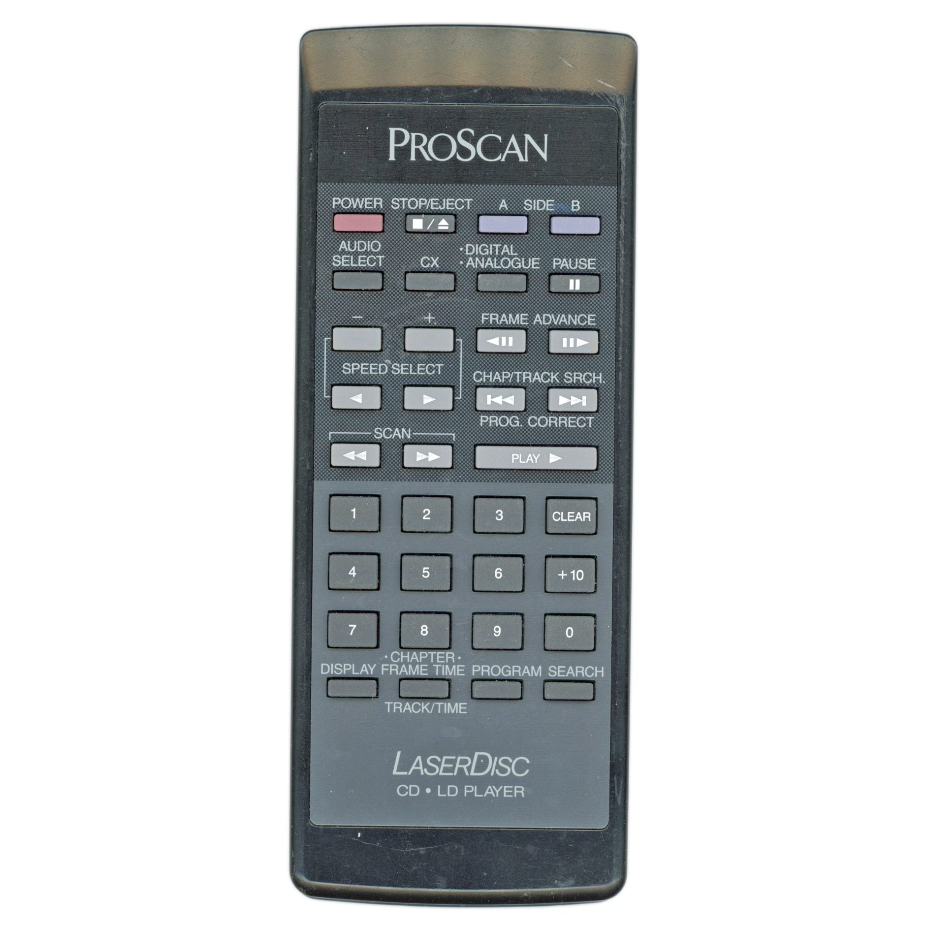 Proscan-RCA 203538 Laser Disc Remote Control