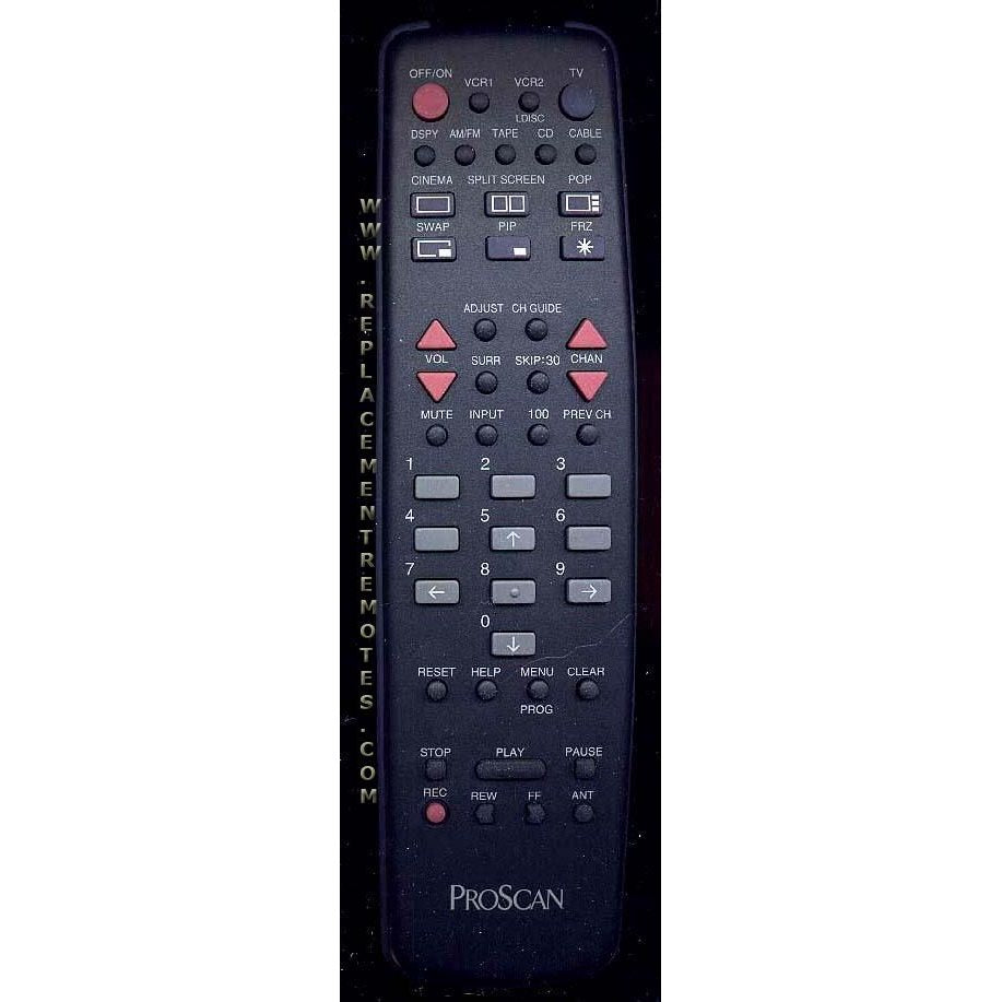 Proscan-RCA CRK61A1 TV Remote Control