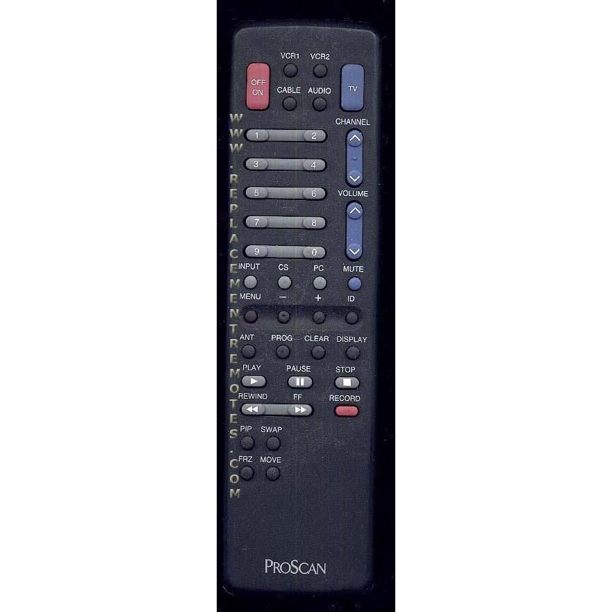 Proscan-RCA CRK62E TV Remote Control